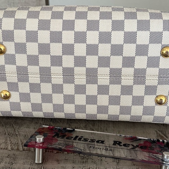 Authentic Louis Vuitton Damier Azur Propriano Tote - Picture 10 of 11